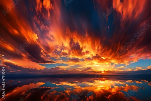 fire in the sky