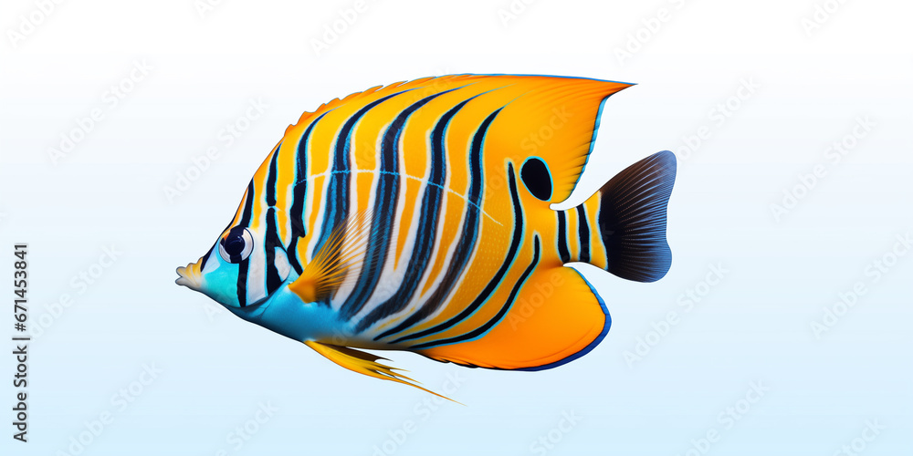 Naklejka premium Bright and colorful animal poster.