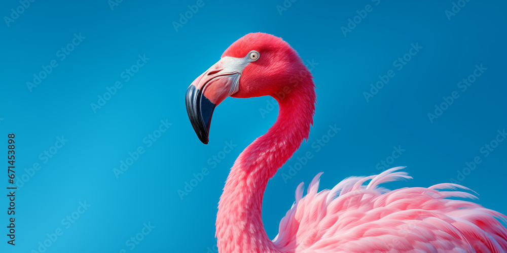Fototapeta premium Bright and colorful animal poster.