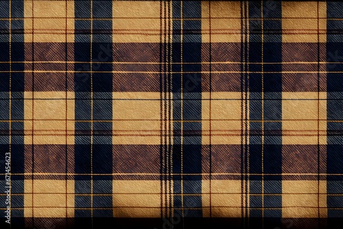 Grunge plaid pattern background