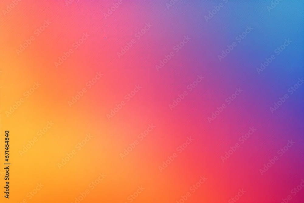 Blue, turquoise, violet, purple, pink, yellow, peach, orange, gold, salmon, amber and magenta abstract palette. Colorful gradient. Banner, template, blank area. Design. Spectrum. Backdrop - obrazy, fototapety, plakaty 