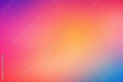 Violet, purple, pink, yellow, peach fuzz, orange, gold, salmon, amber and magenta gradient. Web design. Blank space. Banner, template. Design. Iridescent mix of colors. Backdrop, backgrounds
