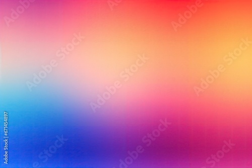 Blue, turquoise, violet, purple, pink, yellow, peachy, orange, gold, salmon, amber and magenta abstract palette, art, background. Space for design. Color gradient. Peach fuzz template