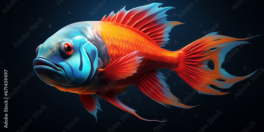 Bright and colorful animal poster. Bright and colorful animal poster.