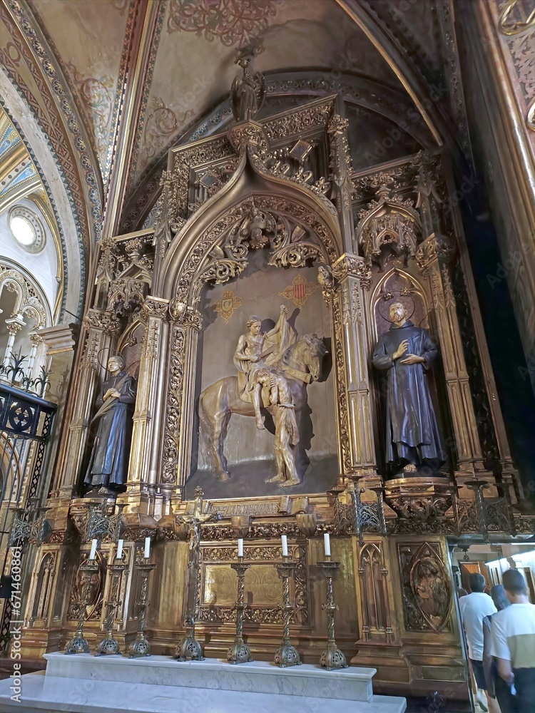 Chapel of St. Martin of Tours in the Basilica of Montserrat, Catalonia, Spain
