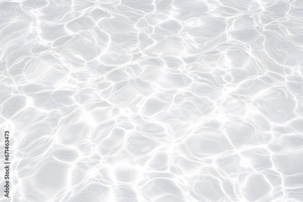 White water wave texture background,Closeup of desaturated transparent clear calm water surface texture with splashes and bubbles. Trendy abstract nature background. - obrazy, fototapety, plakaty 