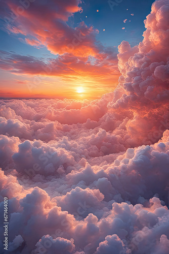 Sky above the clouds cinematic clouds wallpaper