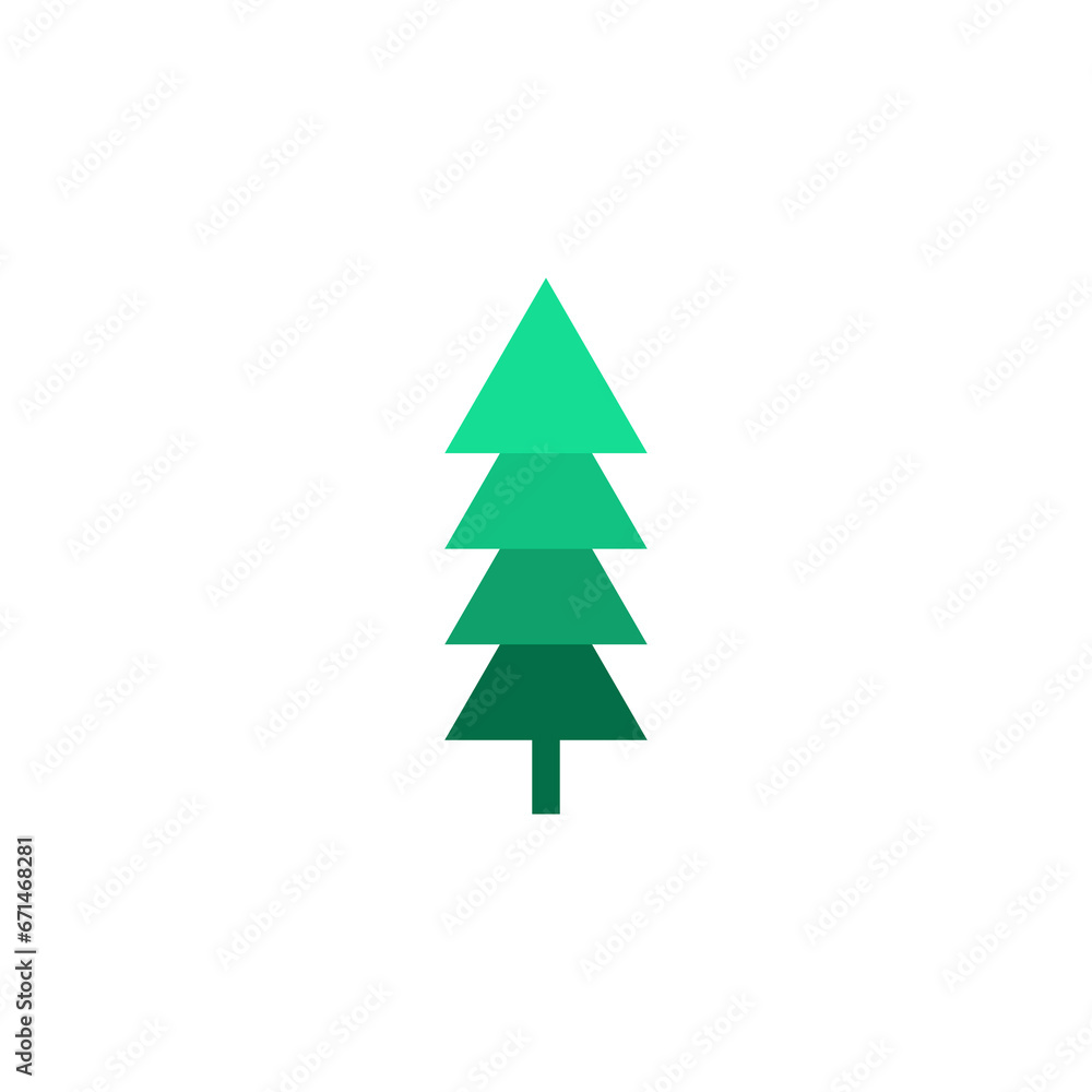Pine Tree Logo Vector. Pine Icon Pine Tree Logo Vector. Pine Icon