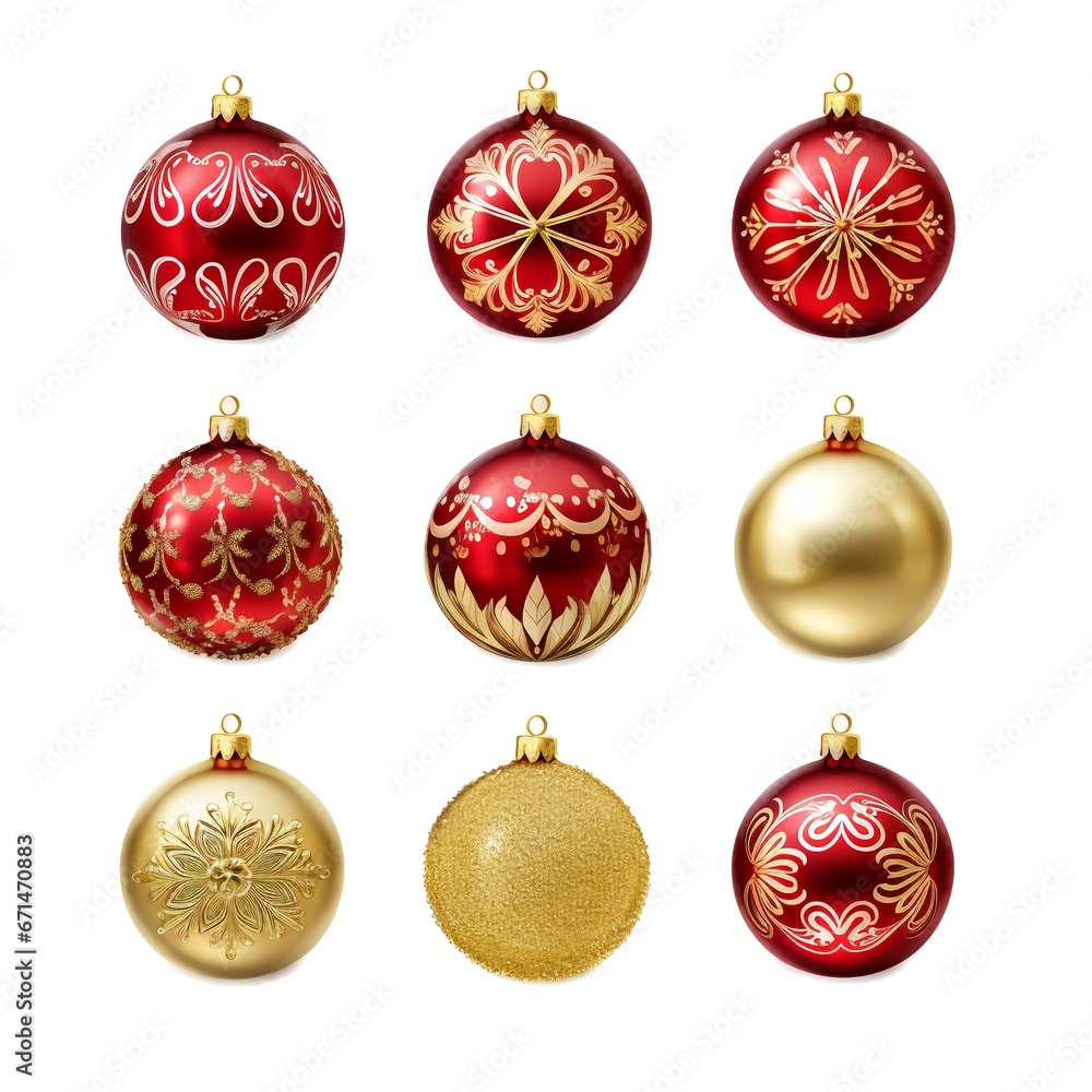 Christmas balls, ornament collection, christmas, festive decoration, winter, christmas celebration, christmas tree embellishments, generative ai Christmas balls, ornament collection, christmas, festive decoration, winter, christmas celebration, christmas tree embellishments, generative ai