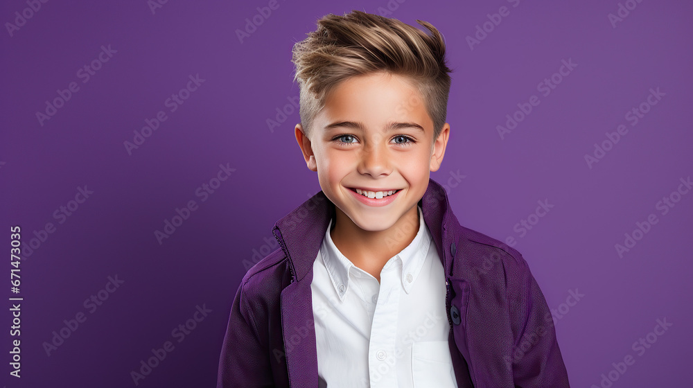 Portrait of a smiling boy Portrait of a smiling boy