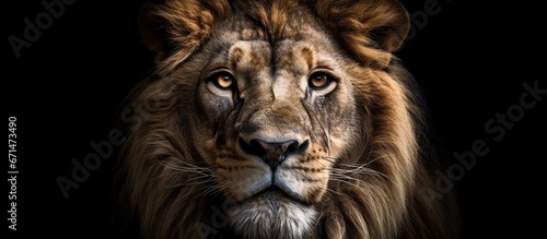 Close-up Photo of Lion s