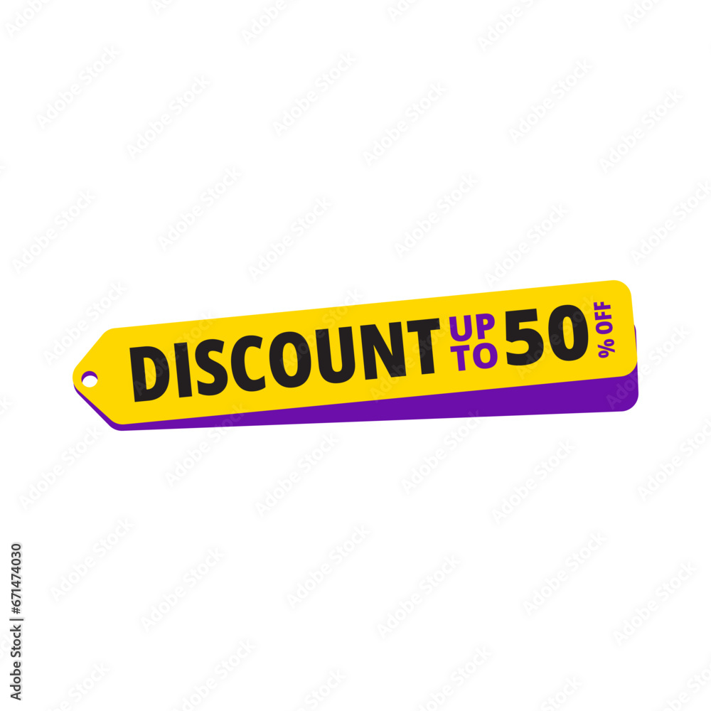 Sale up to 50 percent off special offer tag label. Discount badge template with price clearance percentage. Sale up to 50 percent off special offer tag label. Discount badge template with price clearance percentage.