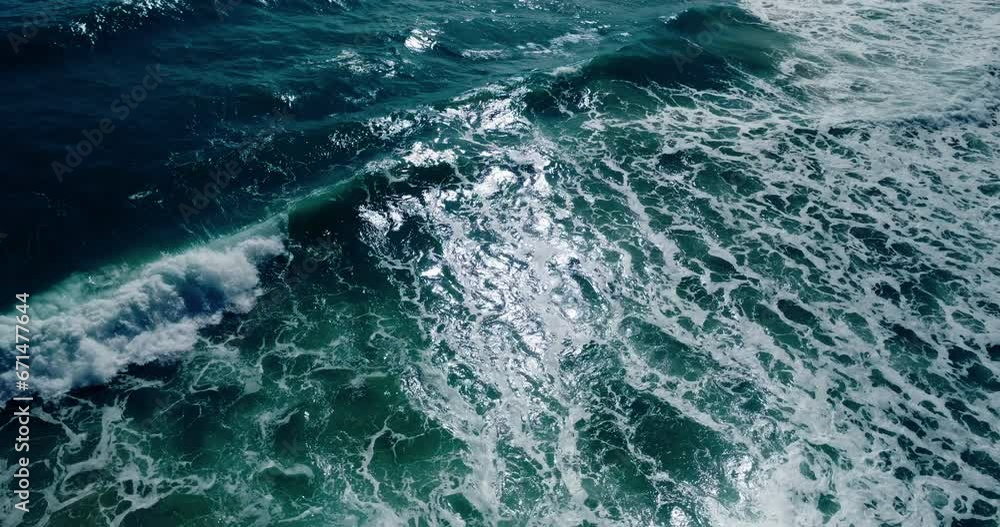 Amazing Top-down aerial view of the powerful deep blue ocean waves during the monsoon season amazing video Tropical Sea Andaman Sea : 4K Video High quality Apple ProRes Amazing Top-down aerial view of the powerful deep blue ocean waves during the monsoon season amazing video Tropical Sea Andaman Sea : 4K Video High quality Apple ProRes