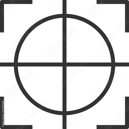 Target icon vector