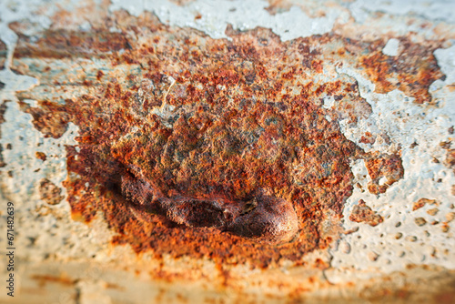 Wallpaper Mural Weathered rusty metal corrosion background Torontodigital.ca