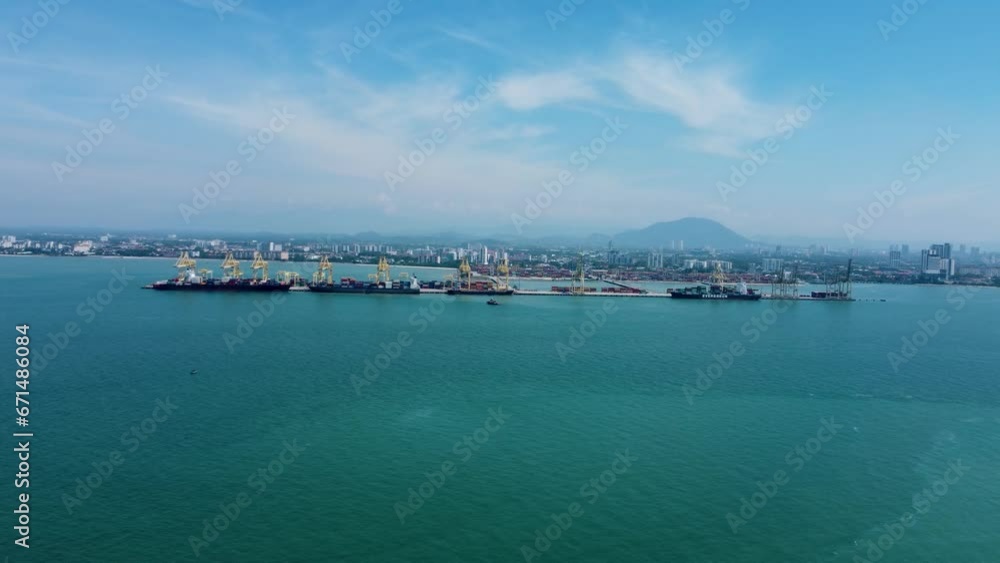 Port of Penang is a deepwater seaport within the Malaysian state of Penang Port of Penang is a deepwater seaport within the Malaysian state of Penang