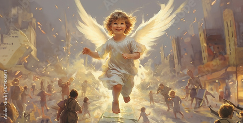 children in heaven, angel children