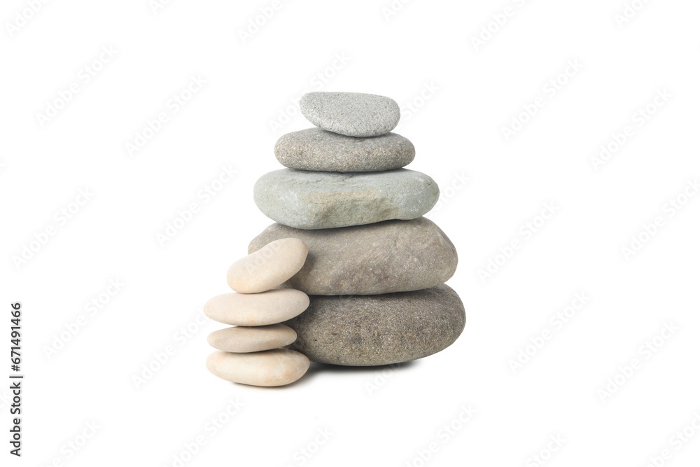 PNG, Stones one on top of other, isolated on white background PNG, Stones one on top of other, isolated on white background
