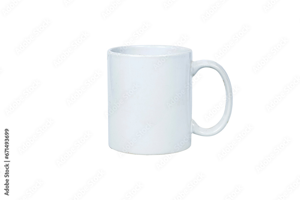 Mug Mock-Up isolated on white background. Perfect for businesses selling mugs, just overlay your quote or design on to the image Mug Mock-Up isolated on white background. Perfect for businesses selling mugs, just overlay your quote or design on to the image