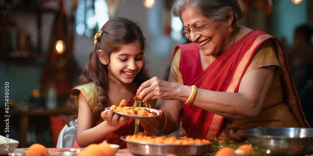 Two Generations, One Tradition: Making Laddoos for Diwali