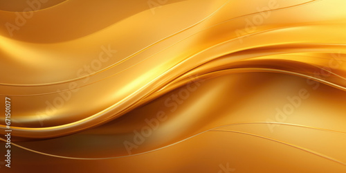 The texture of liquid gold with the addition of shiny pigment. Abstract golden texture of waves, swirls. Golden liquid acrylic paints. Modern design element.