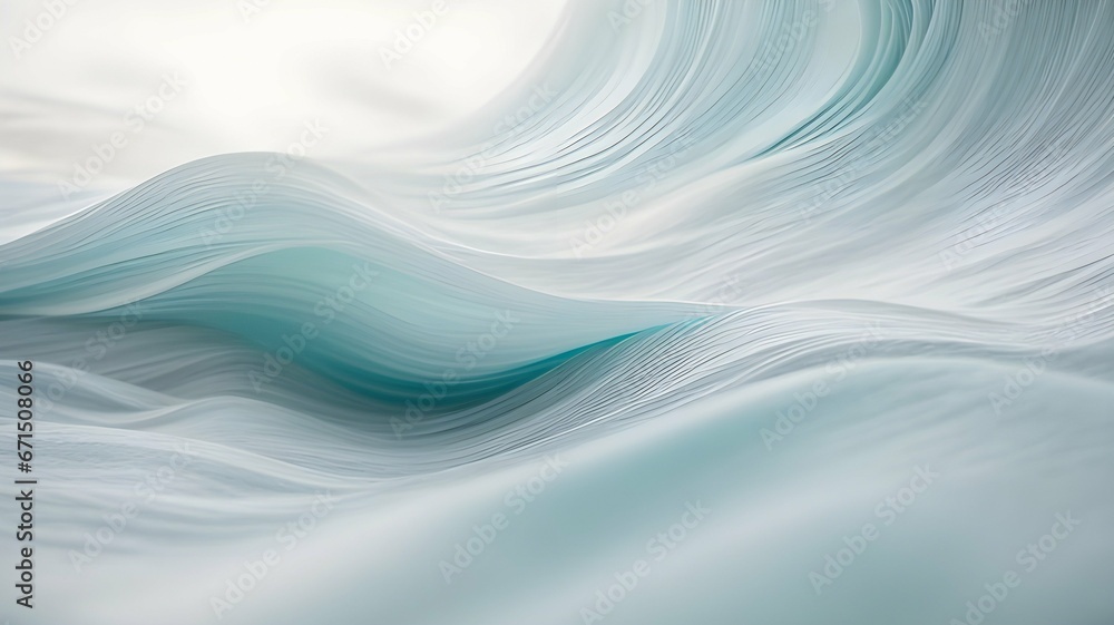 Abstract background designed with white and light blue colors in an artistic way