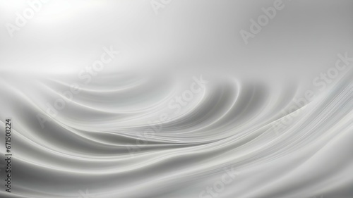 Wallpaper shaped with combination of white and light grey colors in a wave shape suitable as an abstract background