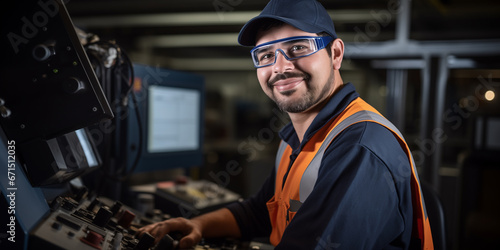 Wallpaper Mural portrait of professional worker Torontodigital.ca
