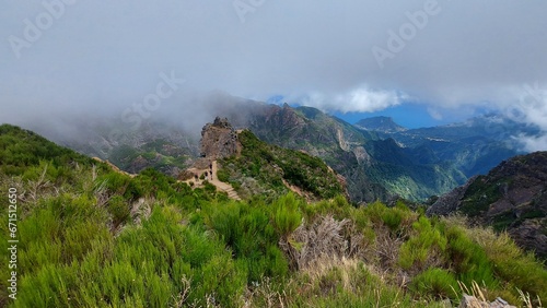 hiking in Madeira island mountain 8