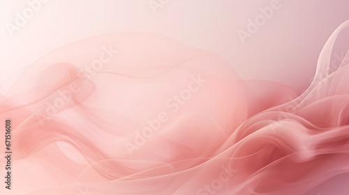Colorful smoke for an aesthetic minimalism background. Pastel colored fumes blend seamlessly, creating feminine fragile effect. Pink and blush pink gradients as visually appealing backdrop.