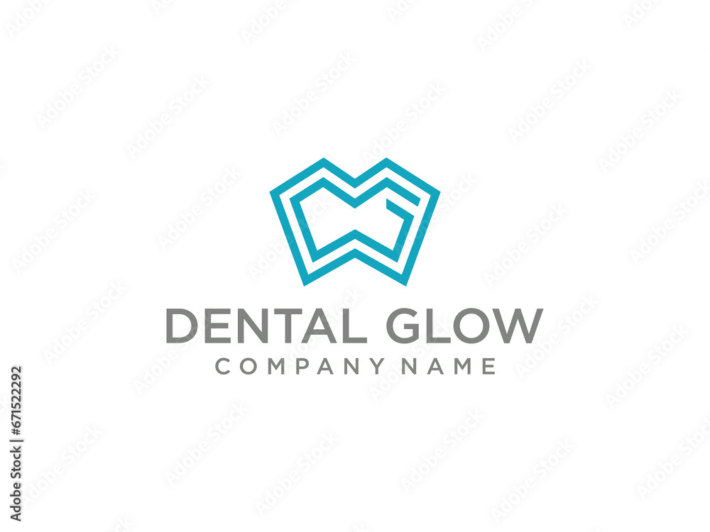 Dental Glow's logo design should be visually appealing, representing dental care with a sense of radiance and vitality. It should convey professionalism Dental Glow's logo design should be visually appealing, representing dental care with a sense of radiance and vitality. It should convey professionalism