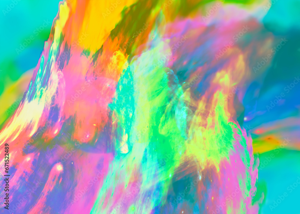Psychic aura abstract fractal background. Psychic aura abstract fractal background.