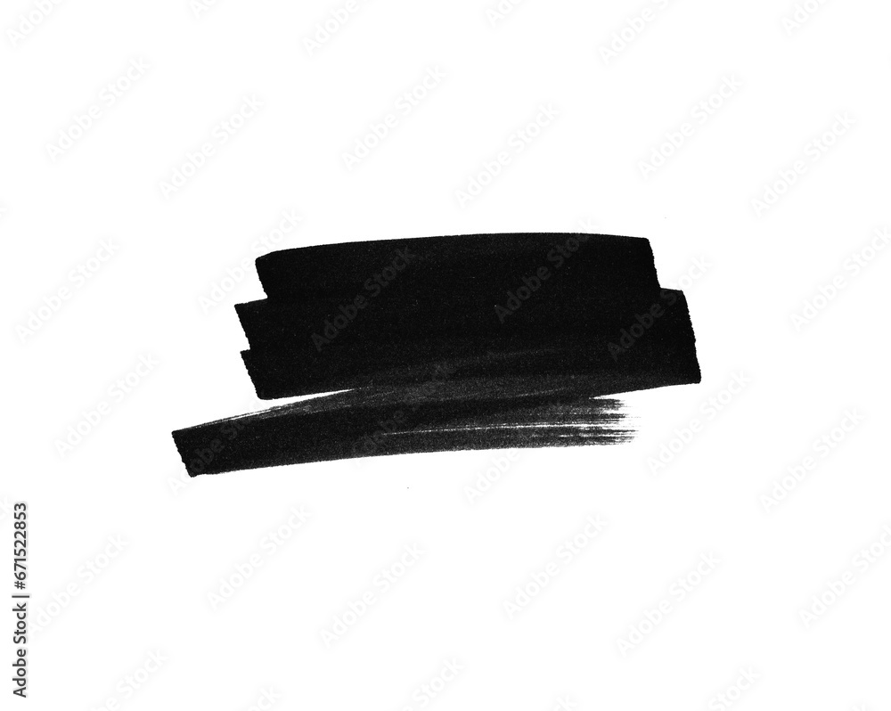 black marker pen scribble on png transparent background Stock ...