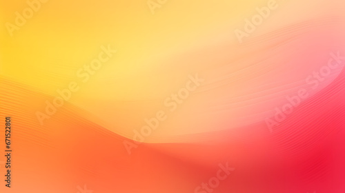 Gold red pink coral peach orange yellow lemon lime green abstract background for design. Color gradient, ombre. Colorful, multicolor. Generative AI.