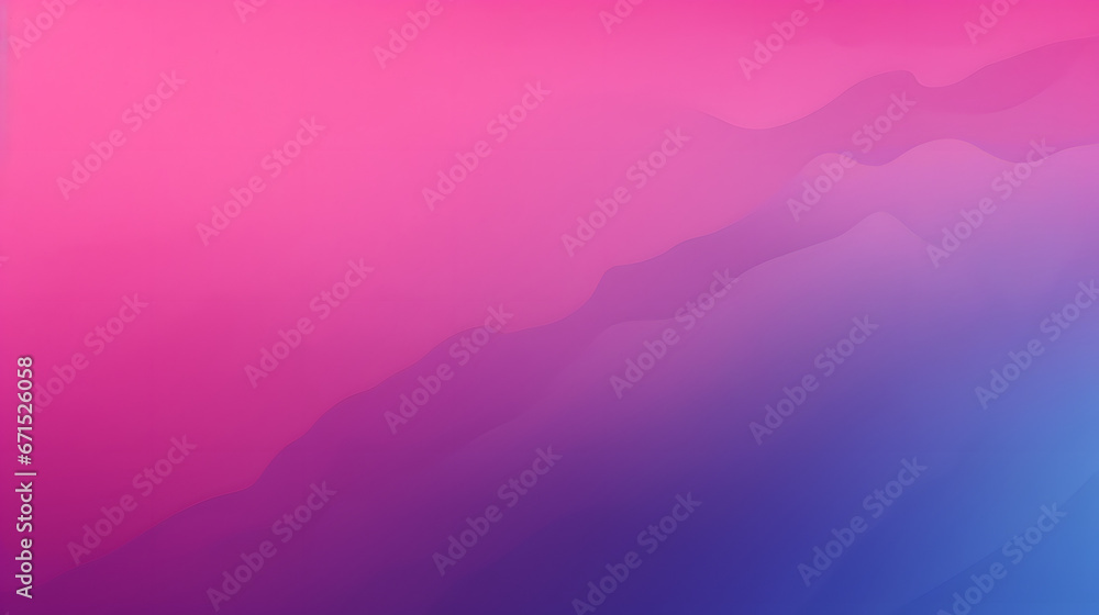 Pink magenta blue purple abstract color gradient background grainy texture effect web banner header poster design. Generative AI. - obrazy, fototapety, plakaty 