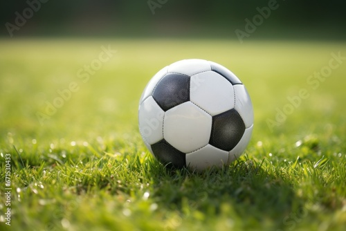 Soccer Ball on Grass Field © TheCatEmpire Studio