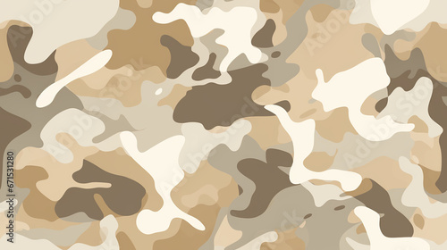 Brown Desert Camouflage camou army seamless pattern background wallpaper
