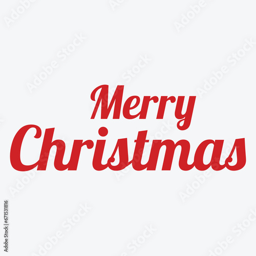Merry Christmas vector. Hand drawn modern brush calligraphy isolated on white background. Christmas vector ink illustration. Creative typography for Holiday greeting cards, banner,tees.