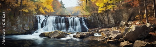 waterfall in the forest