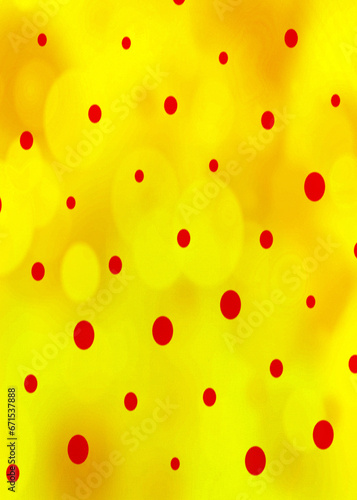 Yellow bokeh background for seasonal, holidays, event and celebrations