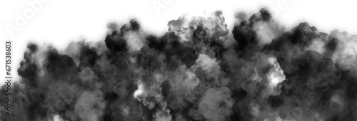 abstract explosion smoke effect