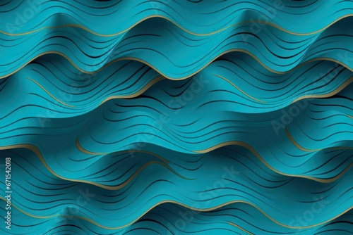 Wave Pattern Seamless Liquid Patterns Oceanic Elegance Wave 