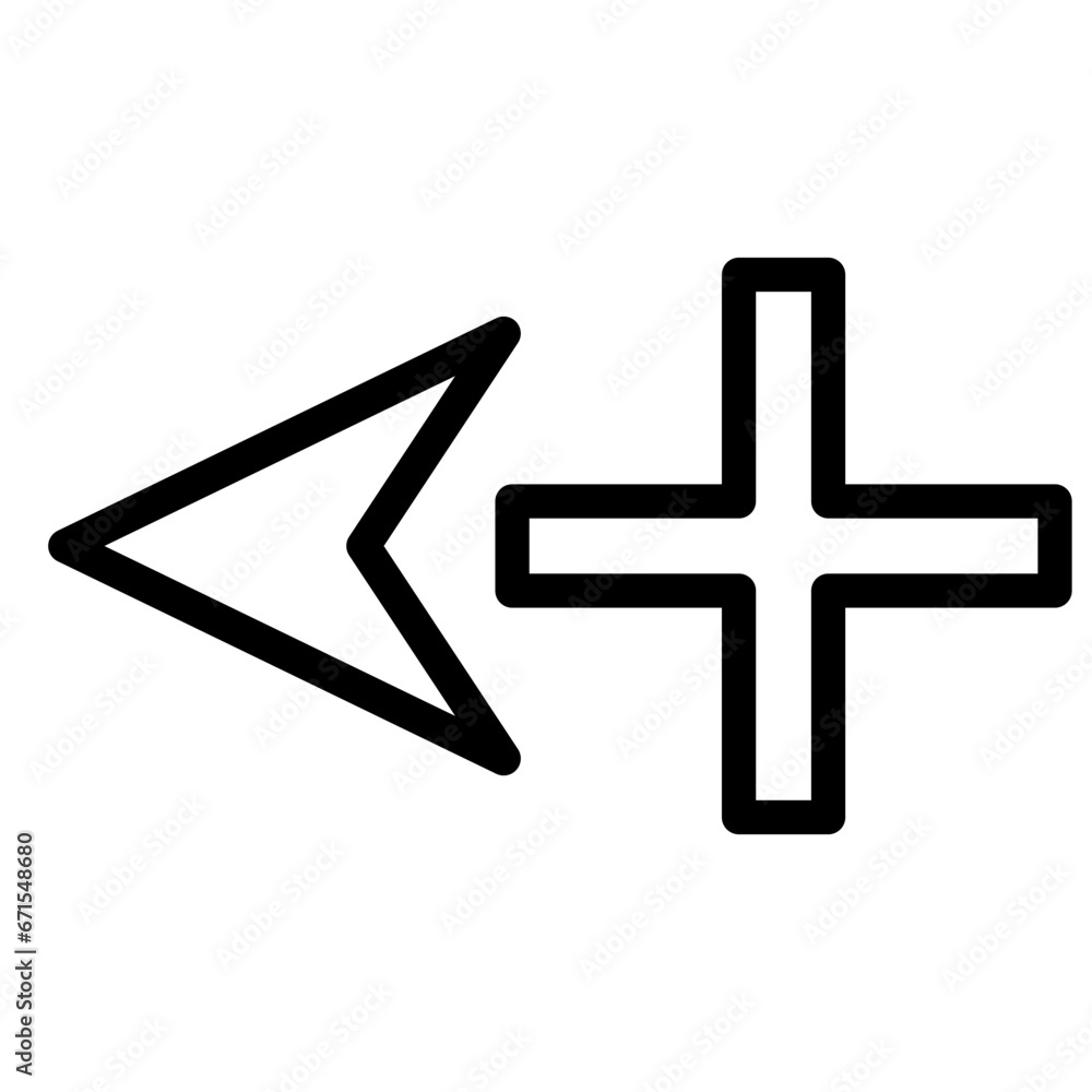 Fototapeta premium pointer signage line