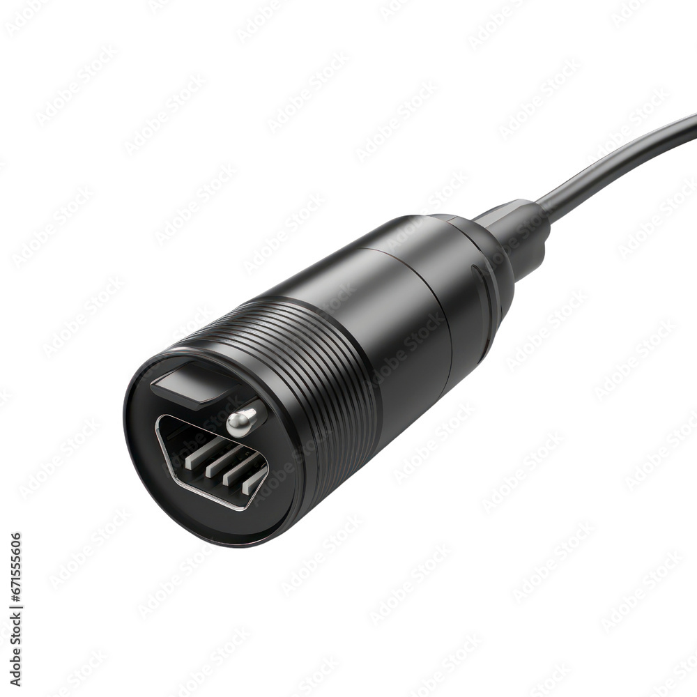 Car Charger on a isolated white background. Car Charger on a isolated white background.