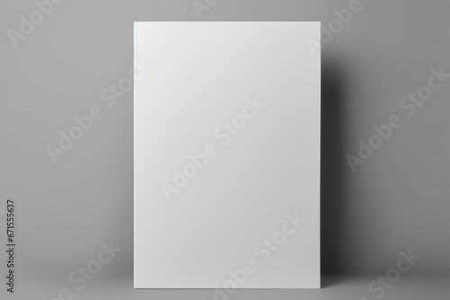 Blank portrait A4 Letter brochure, magazine mockup