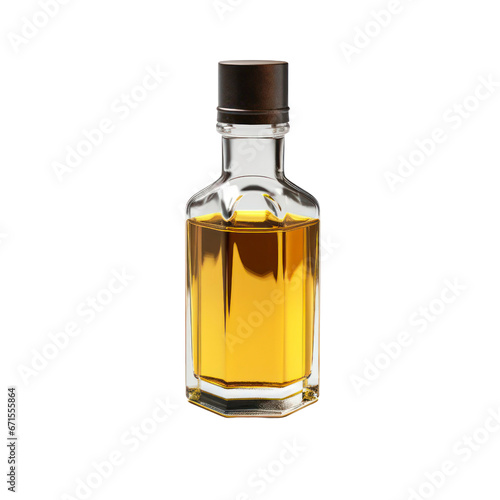 Hair Oil on a isolated white background.