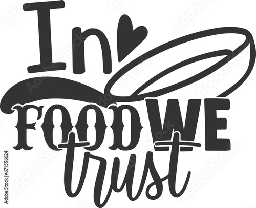 In Food We Trust - Kitchen Illustration