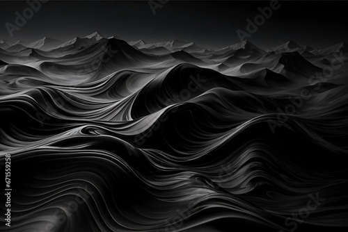 Geometry in Motion: Abstract Background with Dynamic Forms and Lines with generative ai