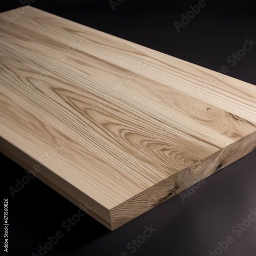 a piece of wood on a black surface