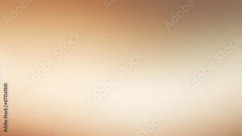 Abstract beige brown color gradient dark background grainy noise texture banner website header design. Generative AI.